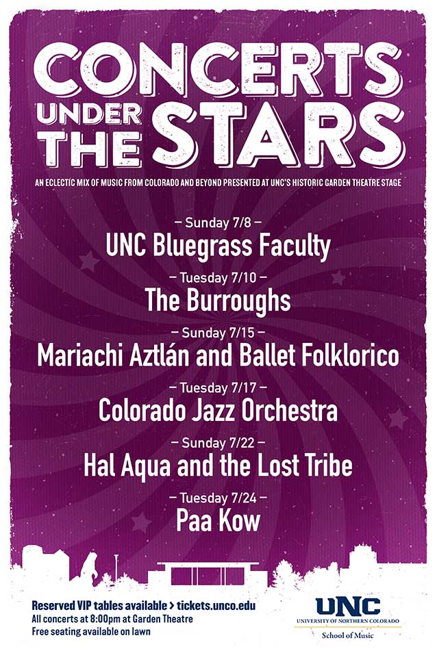 Concerts Under the Stars 2018
