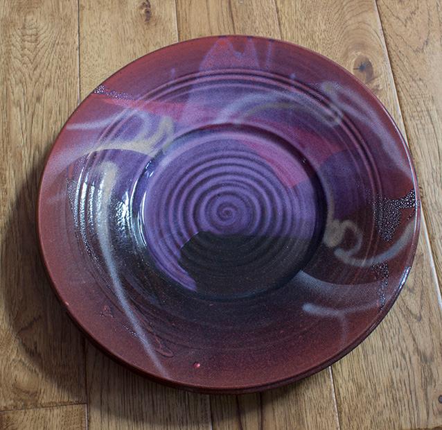 T.S. Berger Artwork 16-inch plate with grit blasting
