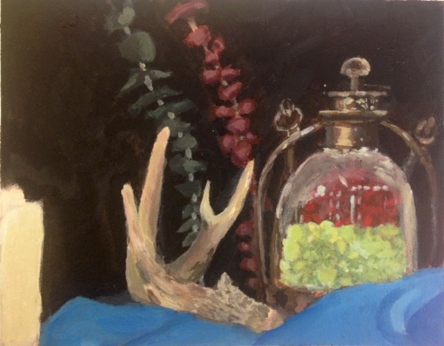 Acrylic painting done by Wesley