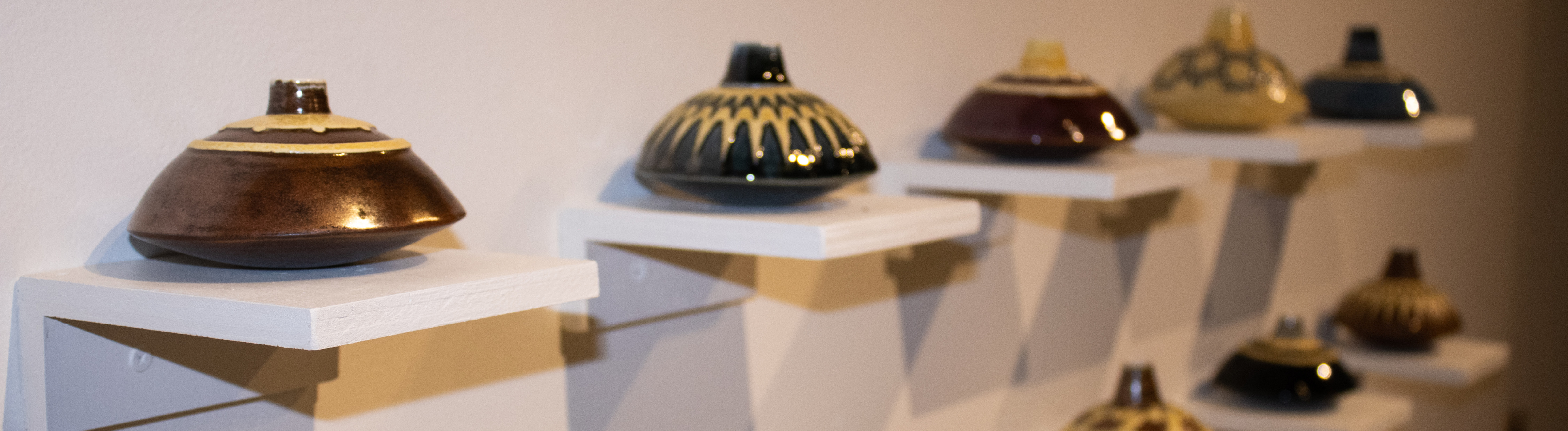 Photo of Misplaced exhibition by ceramicist Lisa Lockman