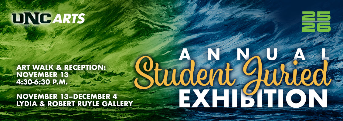 Annual Student Juried Exhibition graphic