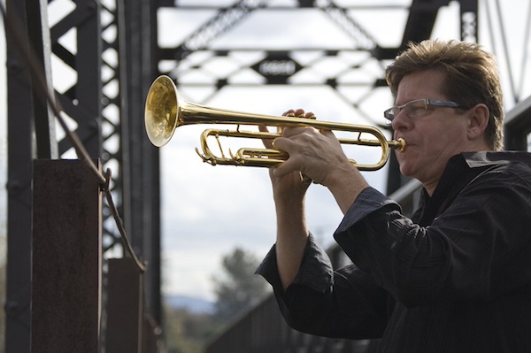 Wayne Bergeron playing trumpet