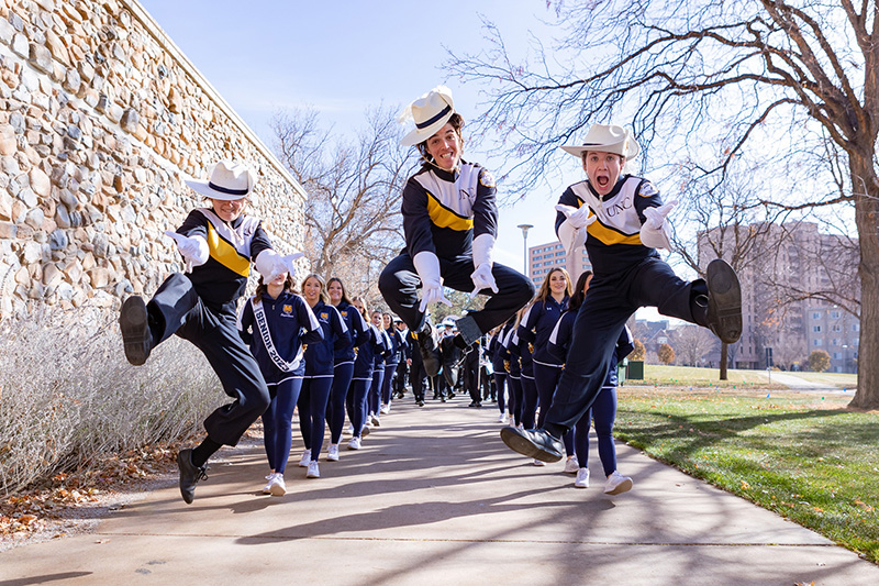 POTR Marching Band | Jumping Drum Majors