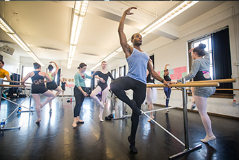 Ballet class