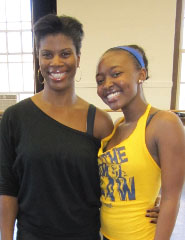 Dierdra Goodwin and Aisha Jackson